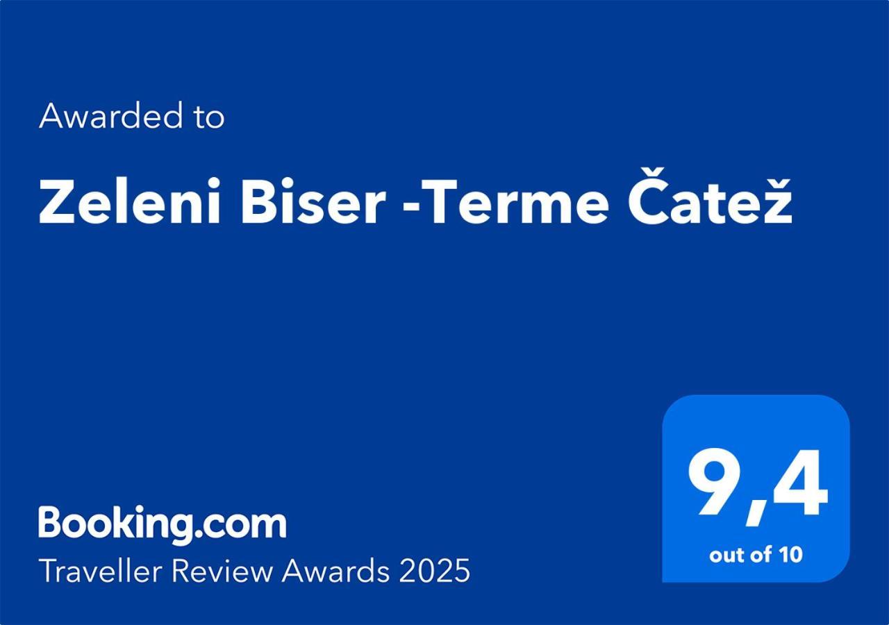 Zeleni Biser -Terme Catez Catez ob Savi Ngoại thất bức ảnh